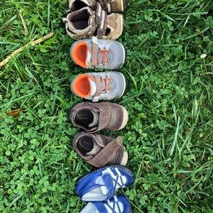 Toddler boy shoe lot